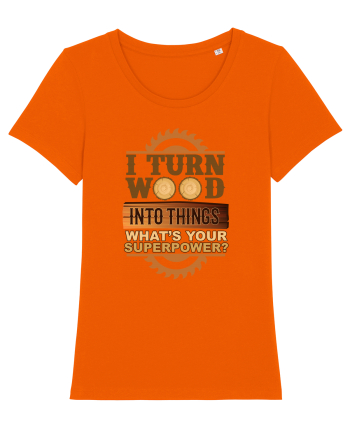 WOOD WORKER Bright Orange