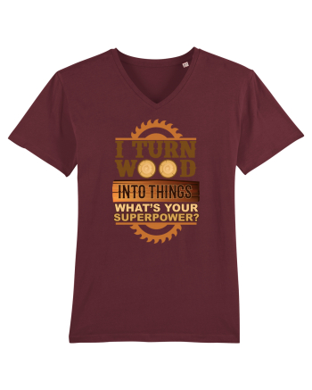 WOOD WORKER Burgundy