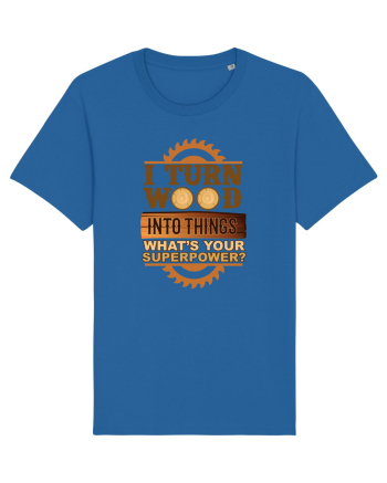 WOOD WORKER Royal Blue