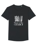 HAIRSTYLE Tricou mânecă scurtă guler larg Bărbat Skater