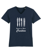 WRITER Tricou mânecă scurtă guler V Bărbat Presenter