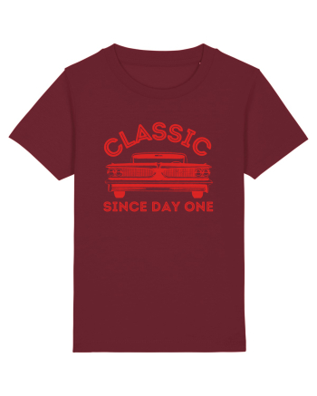 Masina Retro Clasica Burgundy