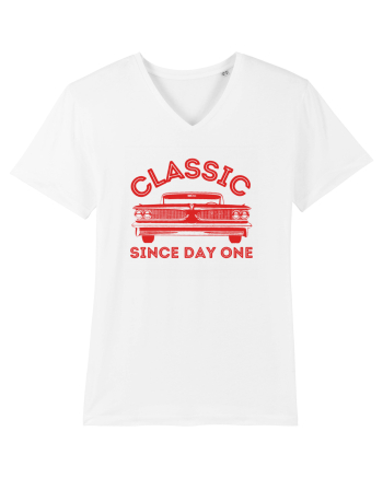 Masina Retro Clasica White