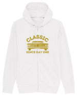 Masina Retro Clasica Hanorac cu fermoar Unisex Connector