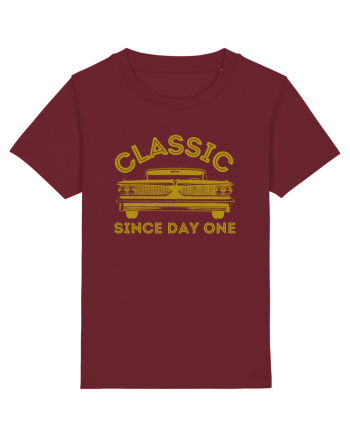 Masina Retro Clasica Burgundy