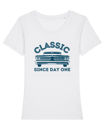 Masina Retro Clasica White