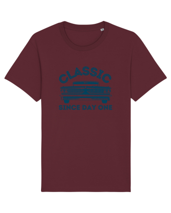 Masina Retro Clasica Burgundy