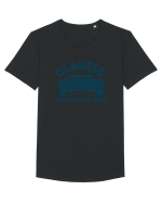 Masina Retro Clasica Tricou mânecă scurtă guler larg Bărbat Skater