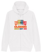 Masina Retro Clasica Hanorac cu fermoar Unisex Connector