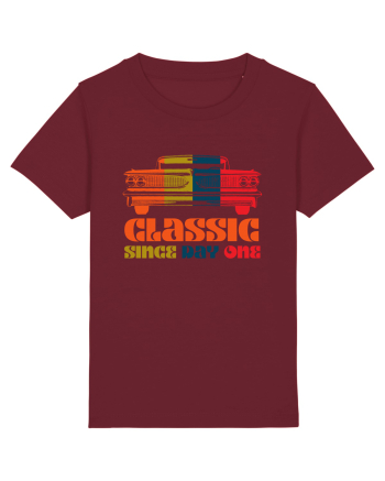 Masina Retro Clasica Burgundy