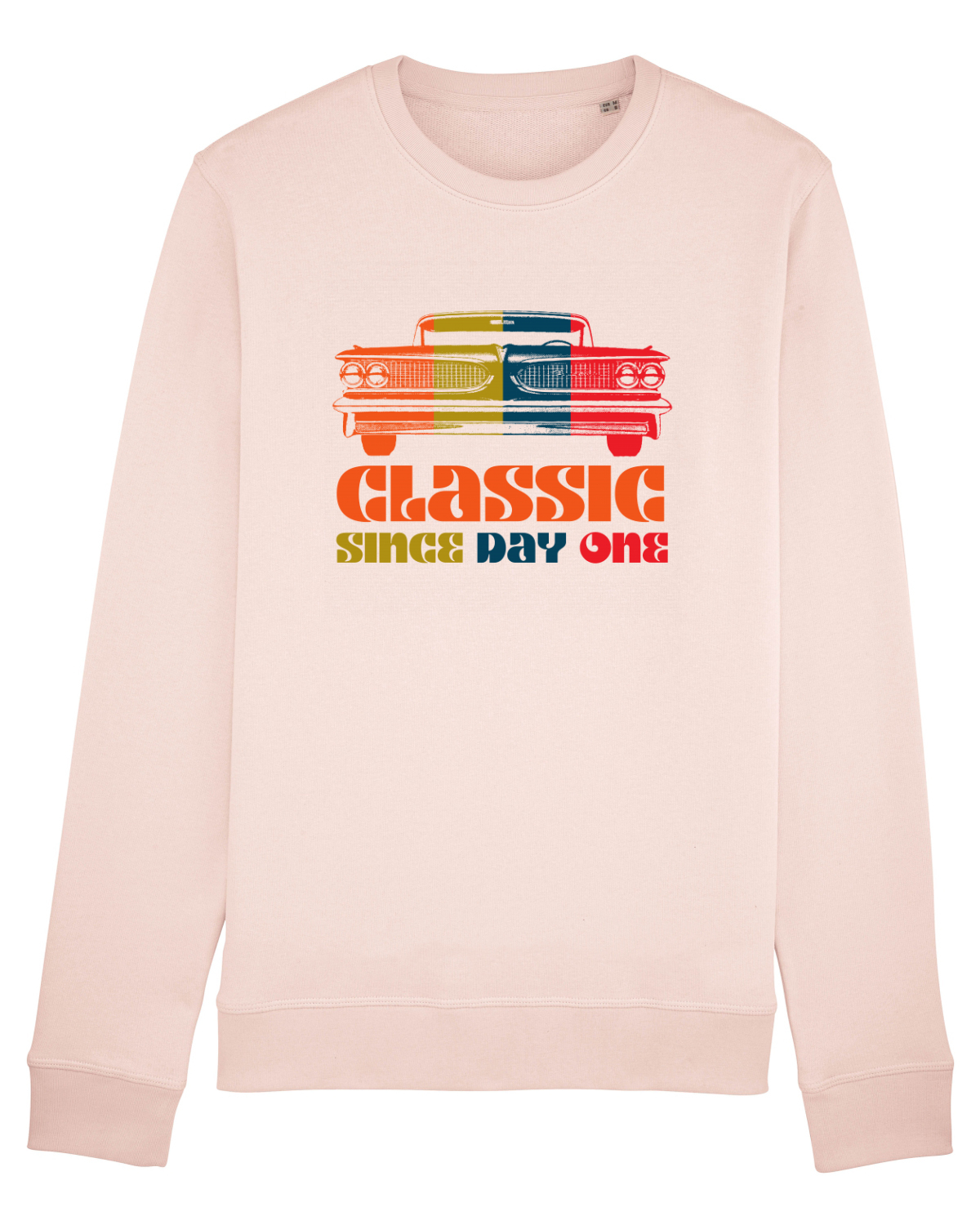 Bluză mânecă lungă Unisex Rise Candy Pink