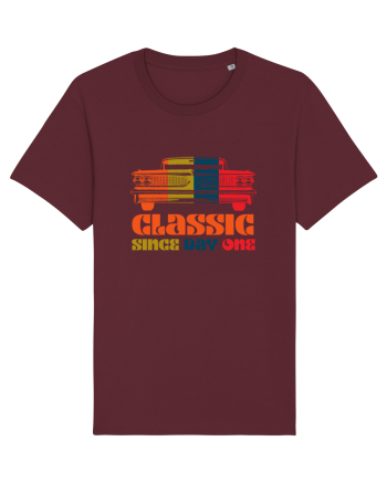 Masina Retro Clasica Burgundy