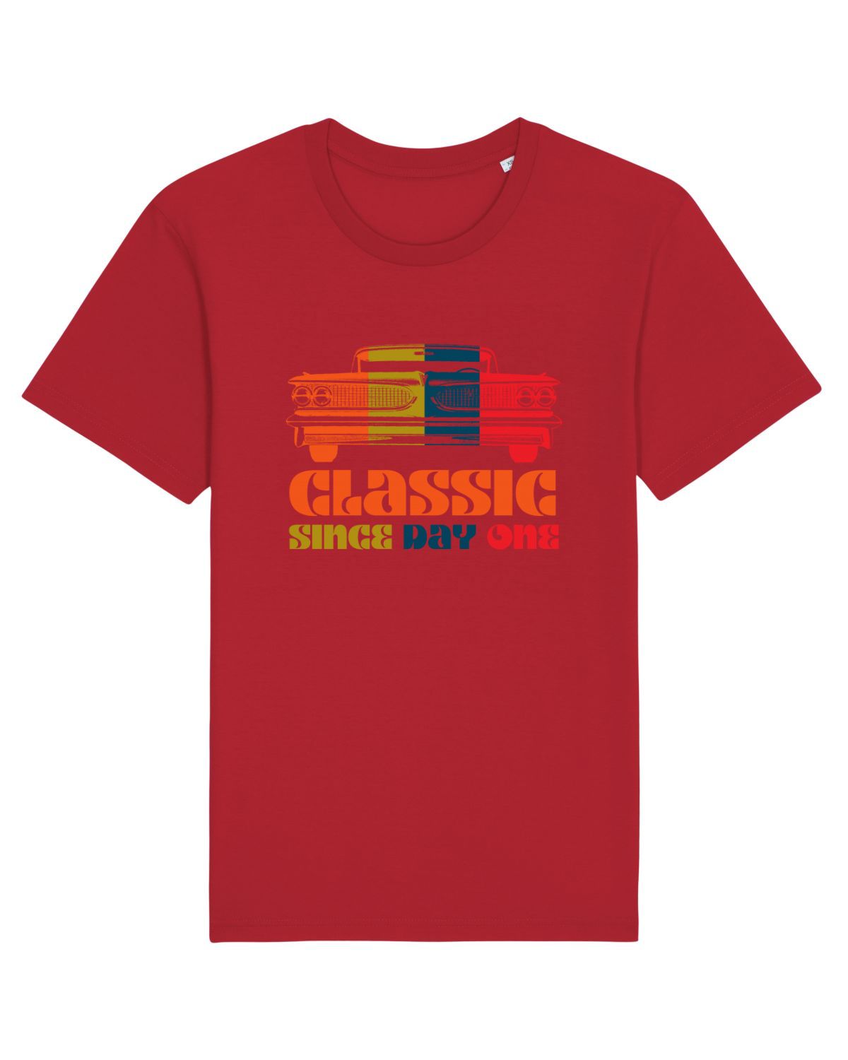Tricou mânecă scurtă Unisex Rocker Red