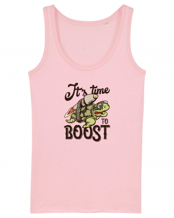 It's time to Boost Turtle Cotton Pink