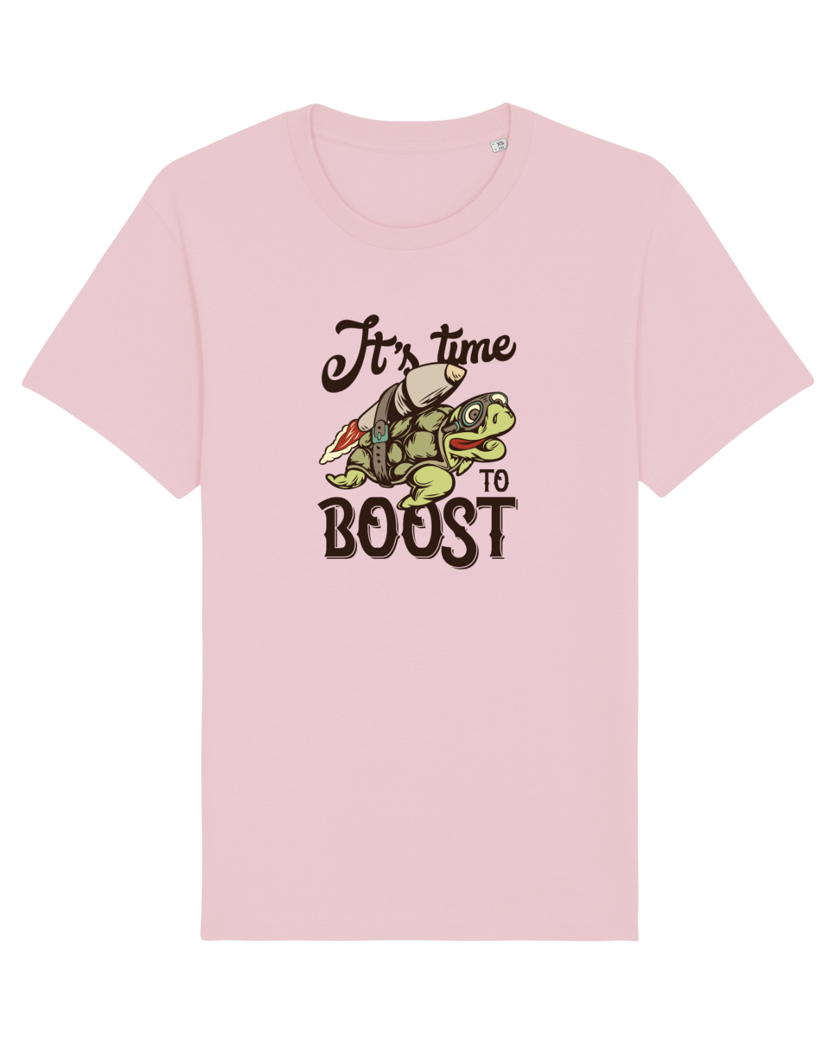 Tricou mânecă scurtă Unisex Rocker Cotton Pink