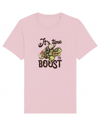 It's time to Boost Turtle Cotton Pink