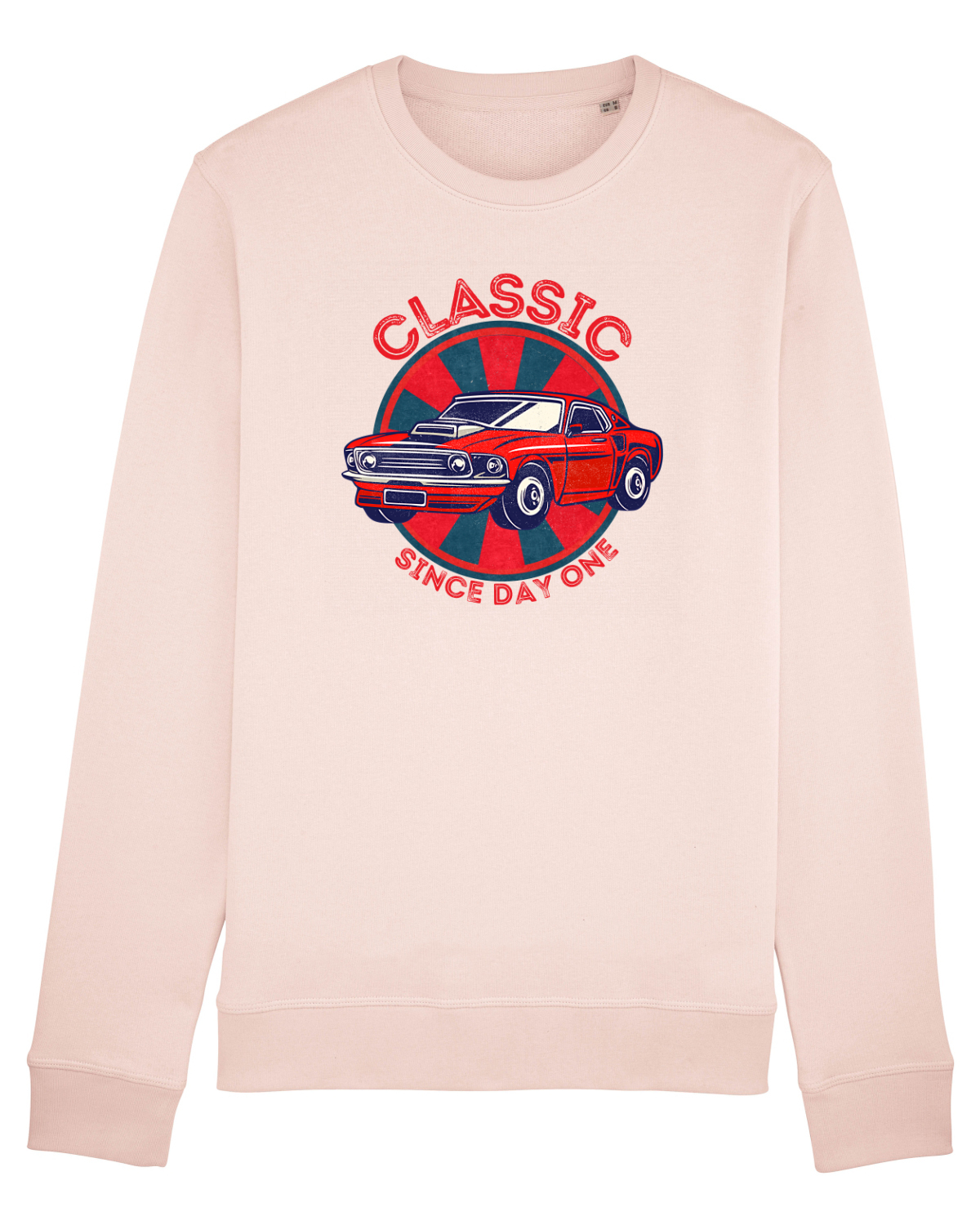 Bluză mânecă lungă Unisex Rise Candy Pink
