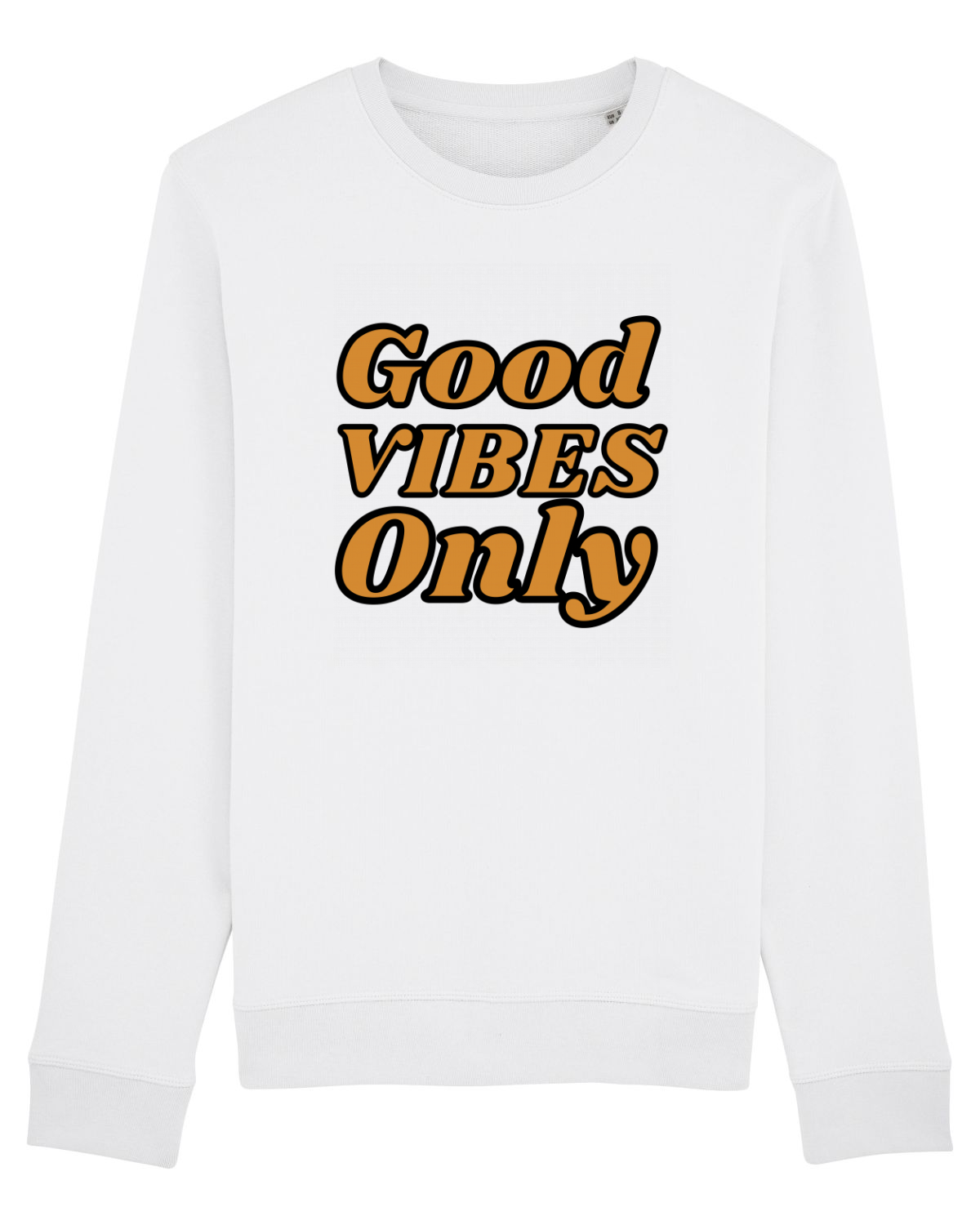 Bluză mânecă lungă Unisex Rise White