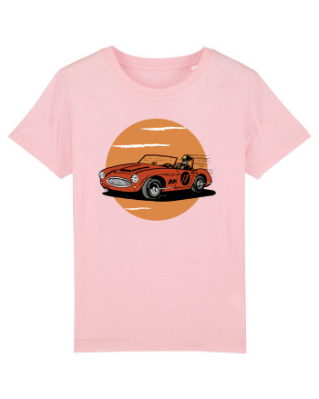 Retro Racing Cotton Pink