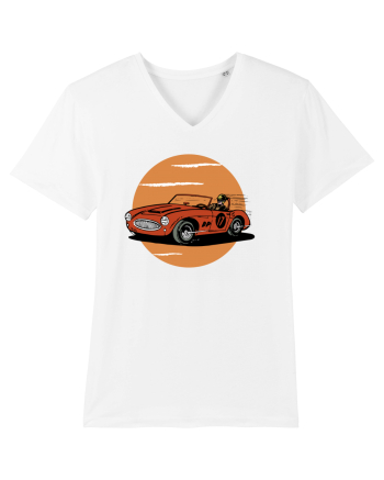 Retro Racing White