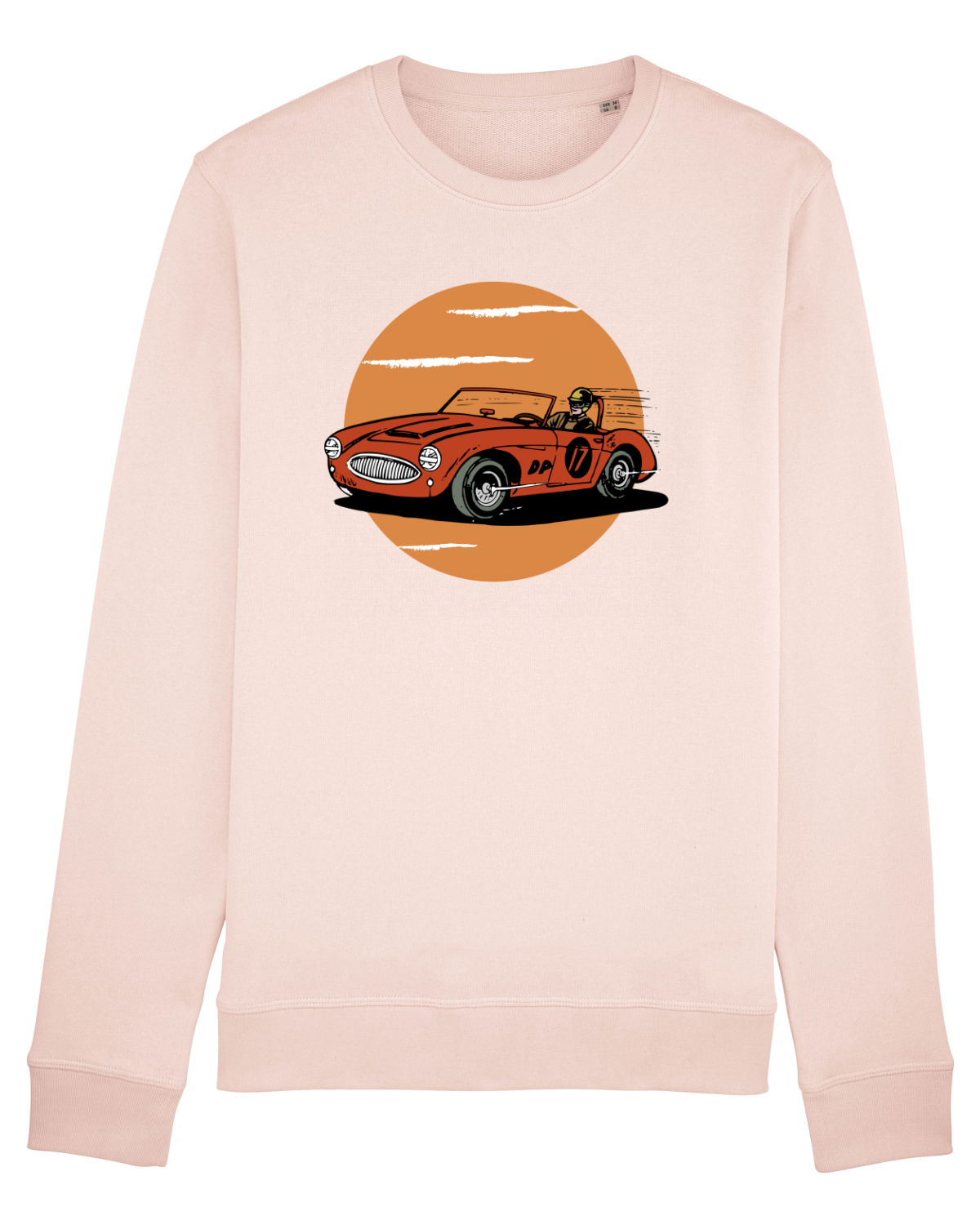 Bluză mânecă lungă Unisex Rise Candy Pink