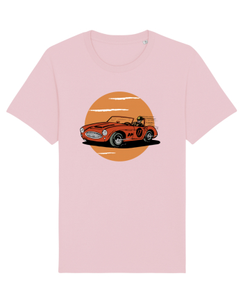 Retro Racing Cotton Pink