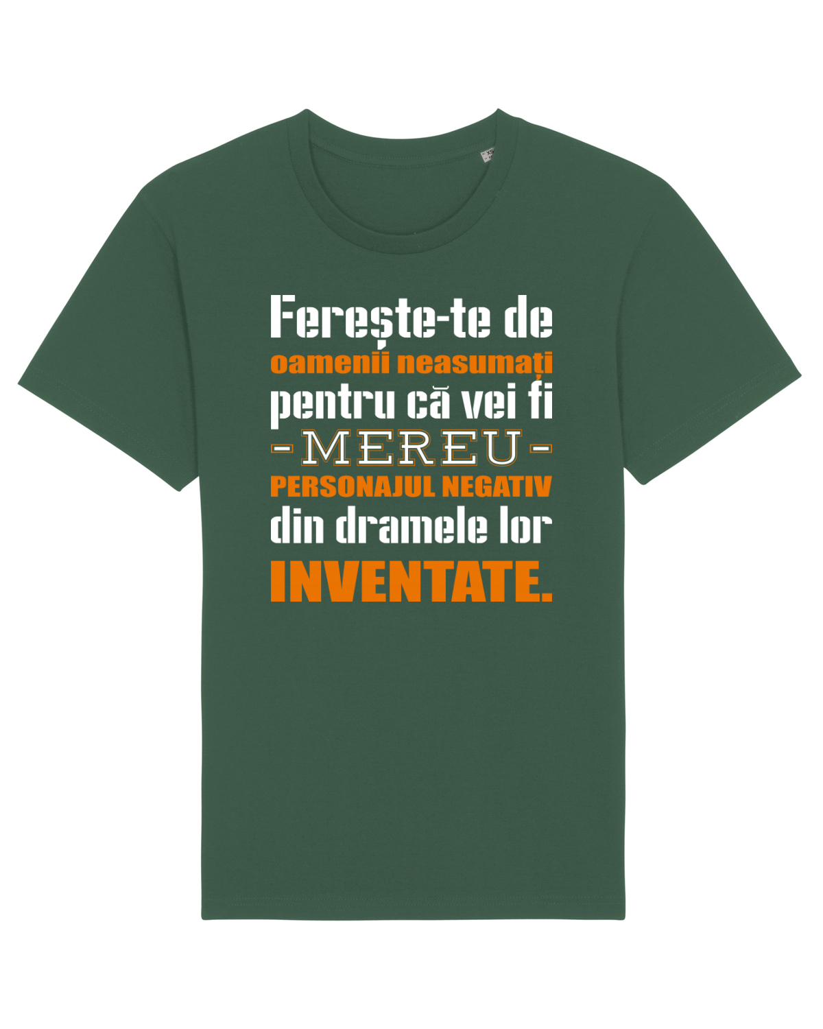 Tricou mânecă scurtă Unisex Rocker Bottle Green