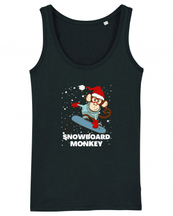 Snowboard Monkey Black