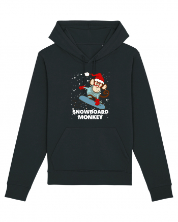 Snowboard Monkey Black