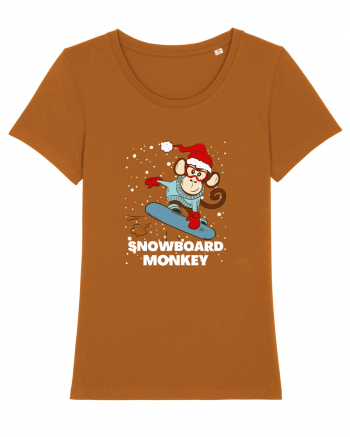 Snowboard Monkey Roasted Orange