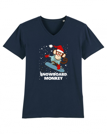 Snowboard Monkey French Navy