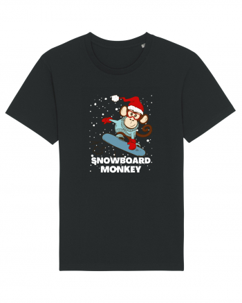 Snowboard Monkey Black