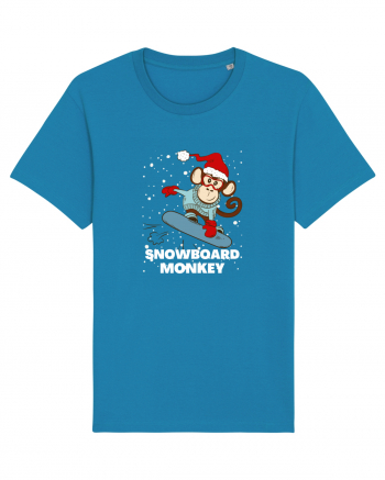 Snowboard Monkey Azur