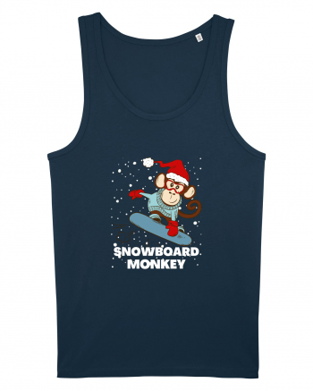 Snowboard Monkey Navy