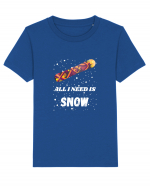 All I Need Is Snow! Snowboard Lover Tricou mânecă scurtă  Copii Mini Creator