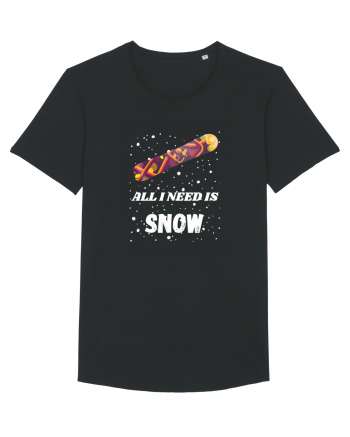 All I Need Is Snow! Snowboard Lover Black