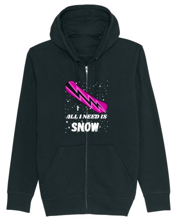 All I Need Is Snow! Snowboard Lover Outfit Black