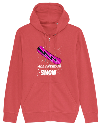 All I Need Is Snow! Snowboard Lover Outfit Carmine Red