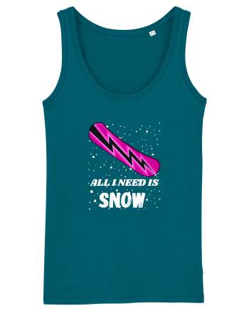 All I Need Is Snow! Snowboard Lover Outfit Ocean Depth