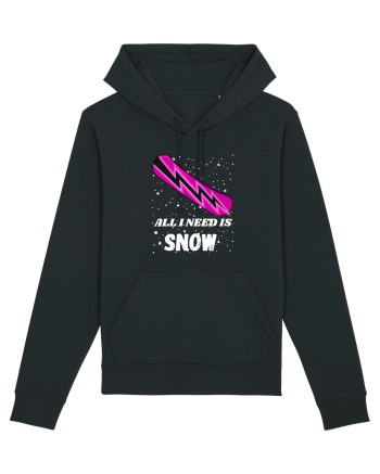 All I Need Is Snow! Snowboard Lover Outfit Black