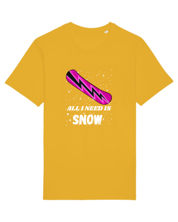 All I Need Is Snow! Snowboard Lover Outfit Spectra Yellow