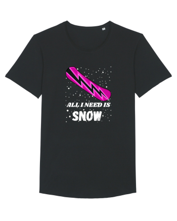 All I Need Is Snow! Snowboard Lover Outfit Black