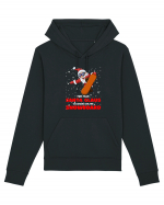 This Year Santa Claus Is Coming On The Snowboard Hanorac Unisex Drummer