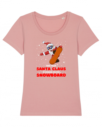 This Year Santa Claus Is Coming On The Snowboard Canyon Pink