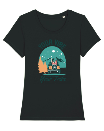 Your vibe attracts your tribe - culori deschise Black