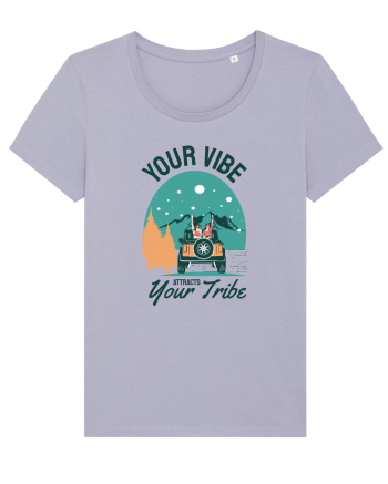 Your vibe attracts your tribe - culori deschise Lavender