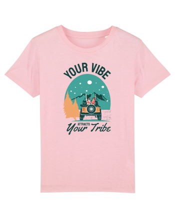 Your vibe attracts your tribe - culori deschise Cotton Pink