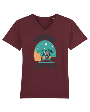 Your vibe attracts your tribe - culori deschise Burgundy