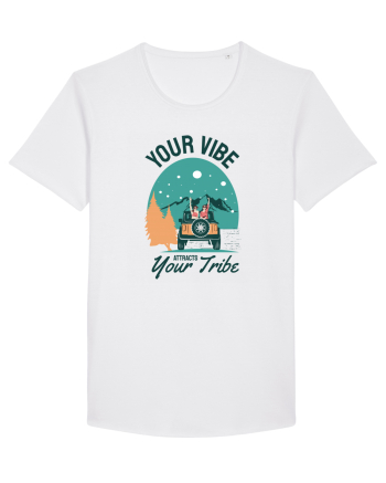 Your vibe attracts your tribe - culori deschise White