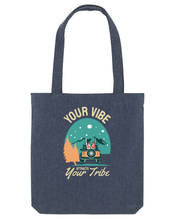 Your vibe attracts your tribe - culori inchise Midnight Blue
